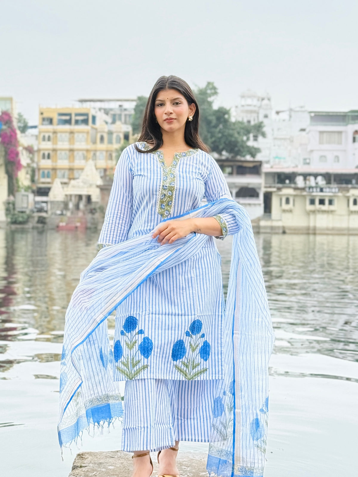 SB BLUE LINING SUIT SET